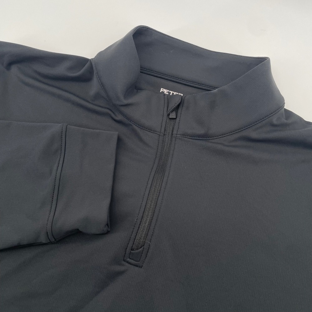 Peter Millar Womens XXL Essential Perth Black UPF 50+ Sun Protection LE0EK40